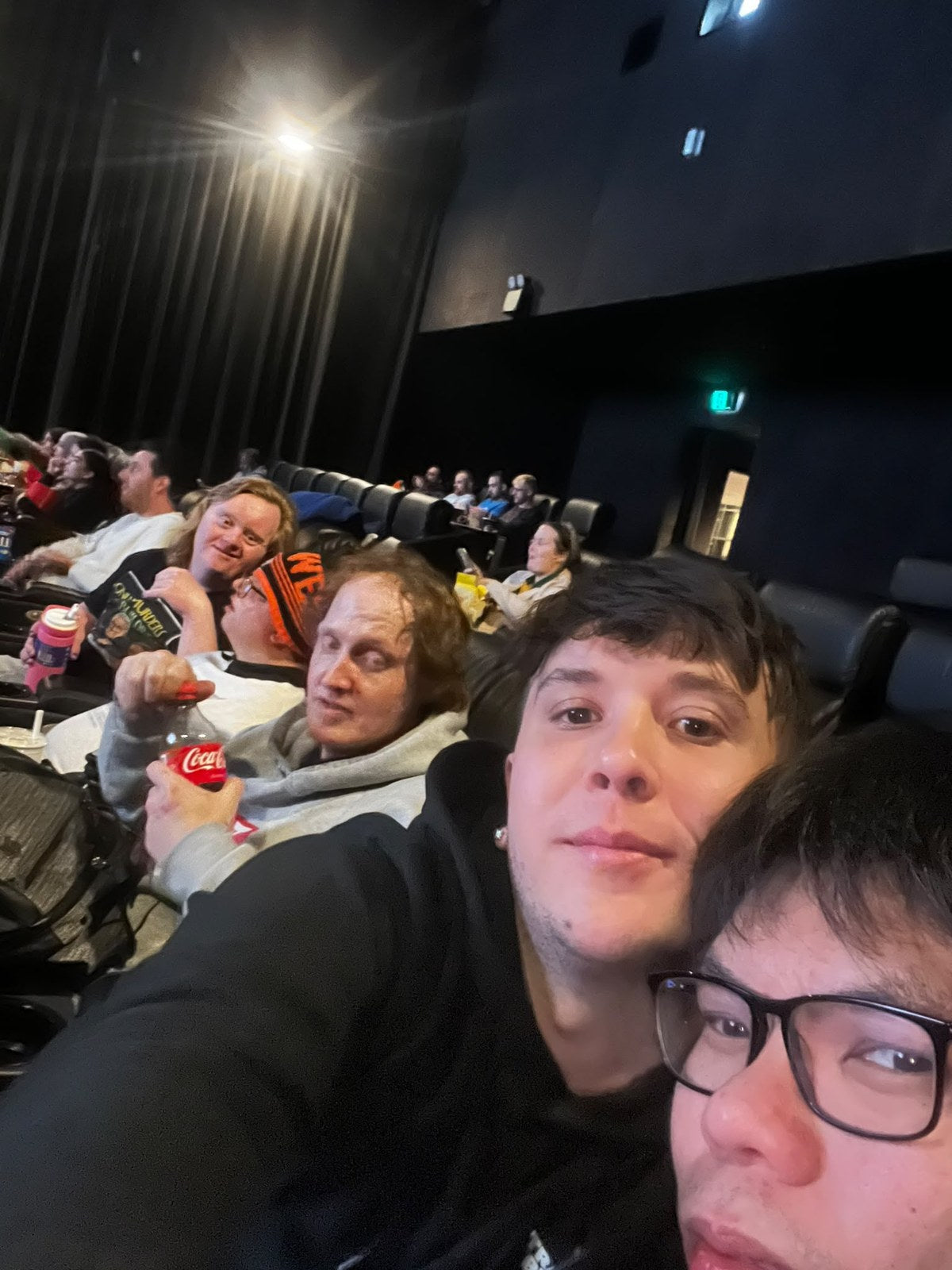 Guests enjoying Hoyts & Dinner The Hunger Games: Sunrise on the Reaping with Travel Buddy Adventures