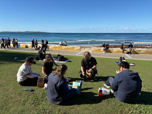 Cronulla Beach Walk, Swim, Fish & Chips & Yochi Day