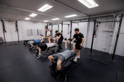 Guests at a Travel Buddy Adventures Gym Buddies session