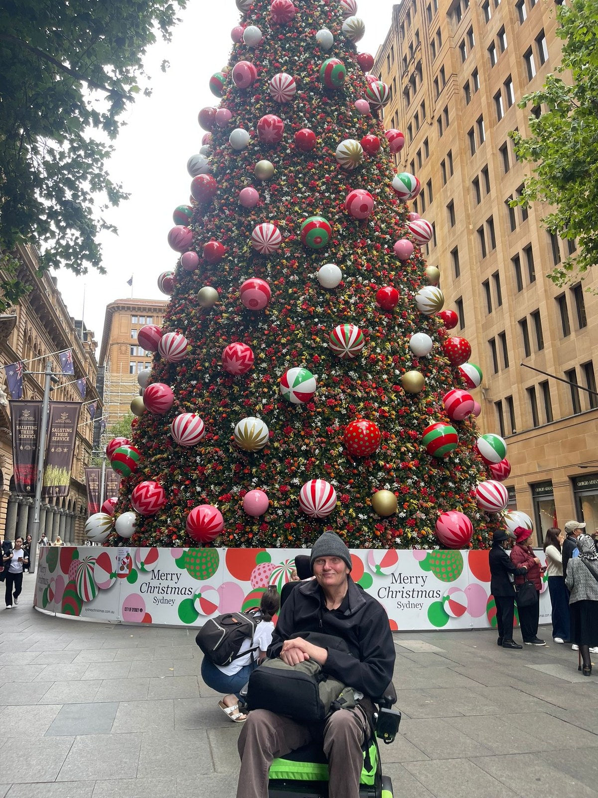 Martin Place Christmas Tree Lights Opening Night with Travel Buddy Adventures