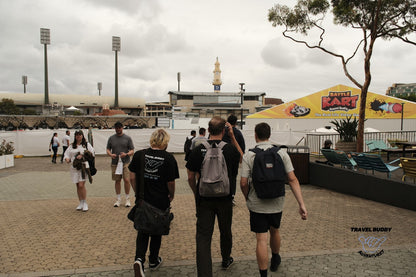 Guests enjoying Hyper Karting with Travel Buddy Adventures