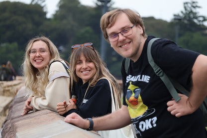 Guests enjoying Photography Club: Christmas in The Rocks with Travel Buddy Adventures