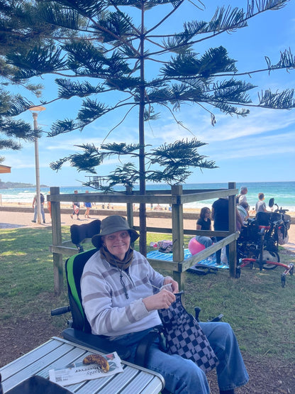 Guests enjoying Cronulla Beach Walk & Swim with Travel Buddy Adventures
