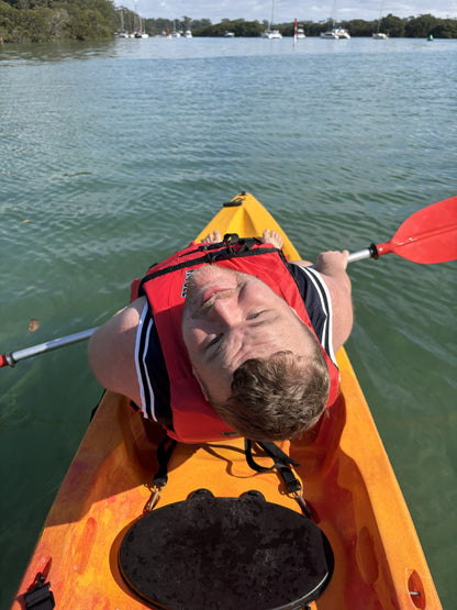 Guests enjoying Kayaking with Travel Buddy Adventures