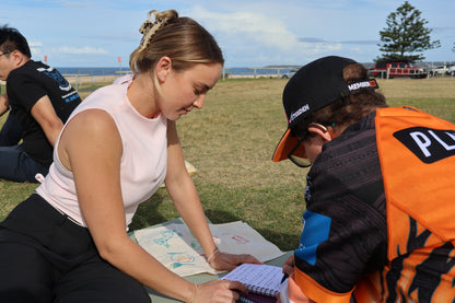 Guests at a Travel Buddy Adventures Mindful Mates session