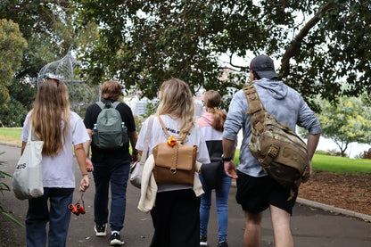 Guests taking photographs on a Photography Club outing