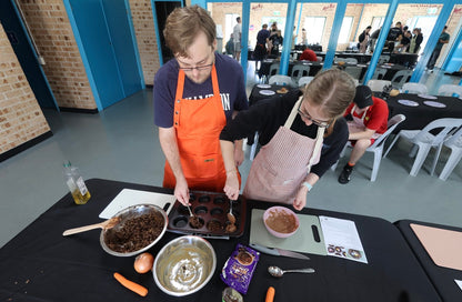 Guests at a Travel Buddy Adventures cooking class