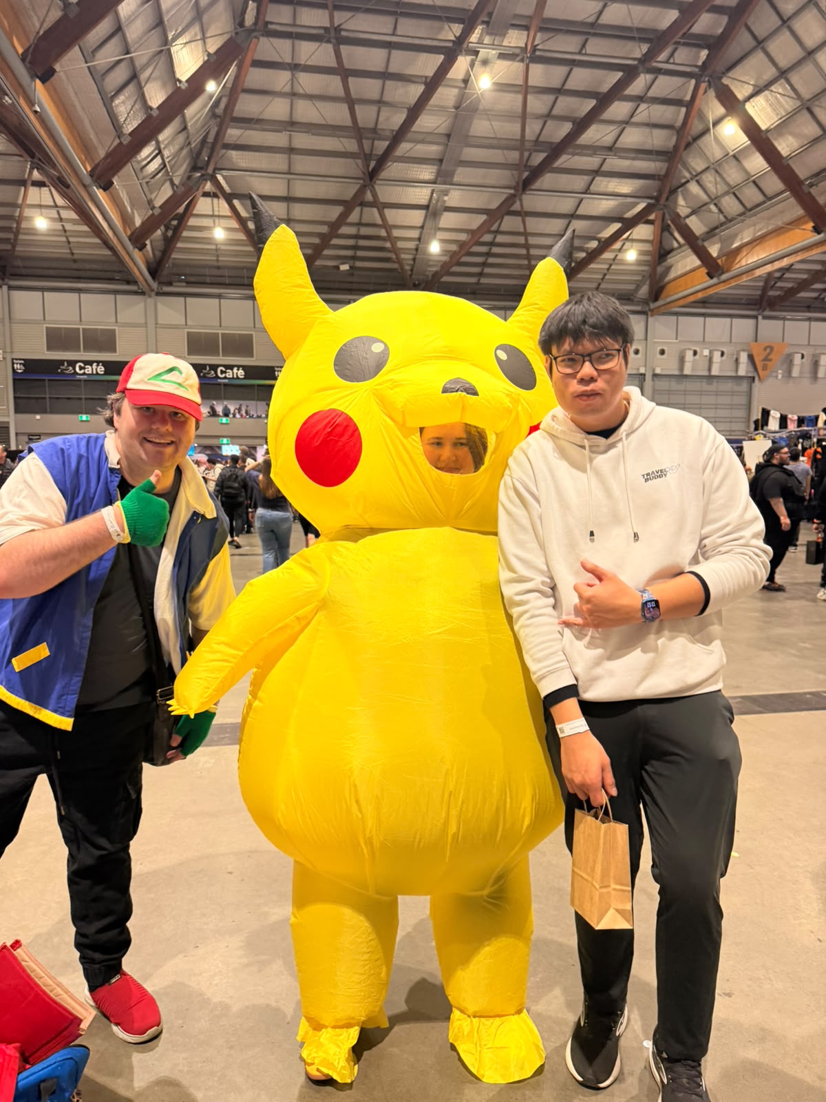 Guests at Oz Comic-Con with Travel Buddy Adventures